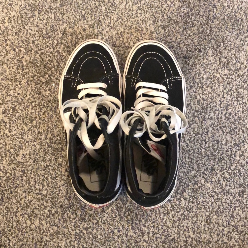 Black High Top Vans